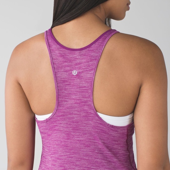 Like new! [Lululemon] Heather Purple < What The Sport > Singlet Tank Top | 8 - Picture 1 of 16